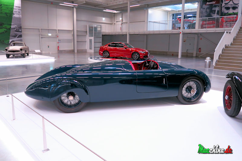 Alfa Romeo 6C2300 Aerodinamica Spider , Foto: Macchina.de